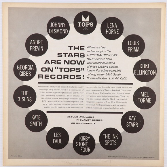 Martin Miller And His Orchestra – I Love Paris Mono Vinyl LP Record Tops L 1753 - Picture 2 of 16